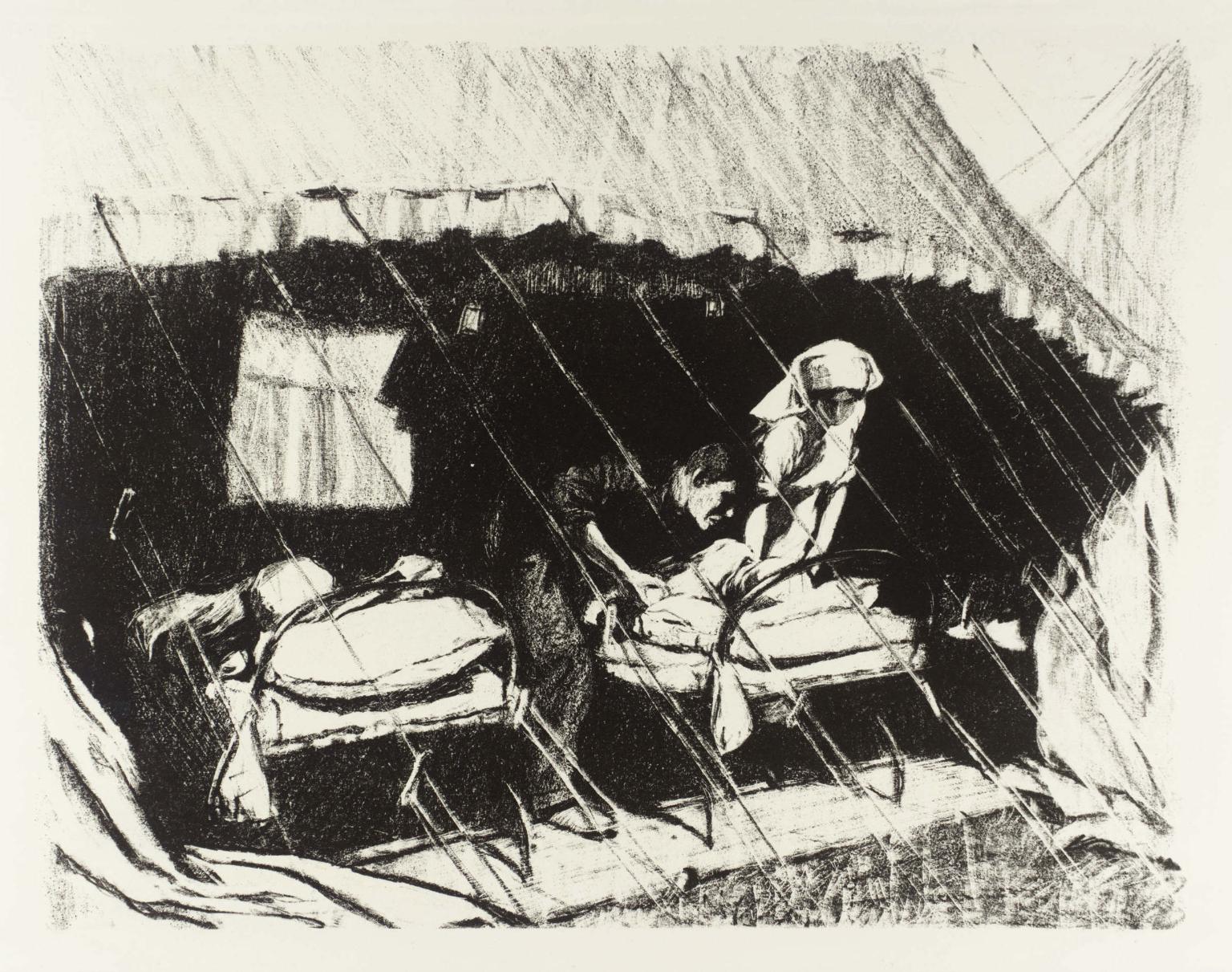 Casualty Clearing Station in France