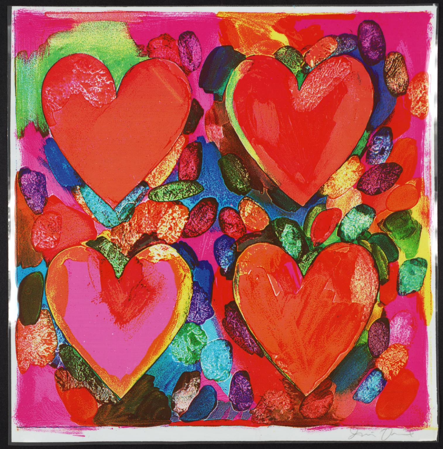 Four Hearts, Jim Dine, 1969 | Tate