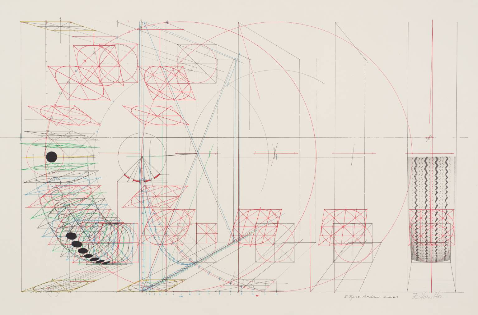 Five Tyres abandoned