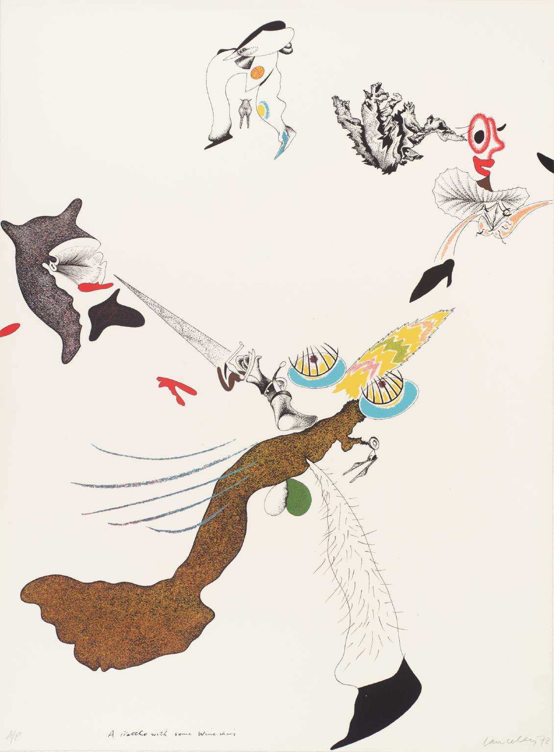 A Battle with some Wine Skins