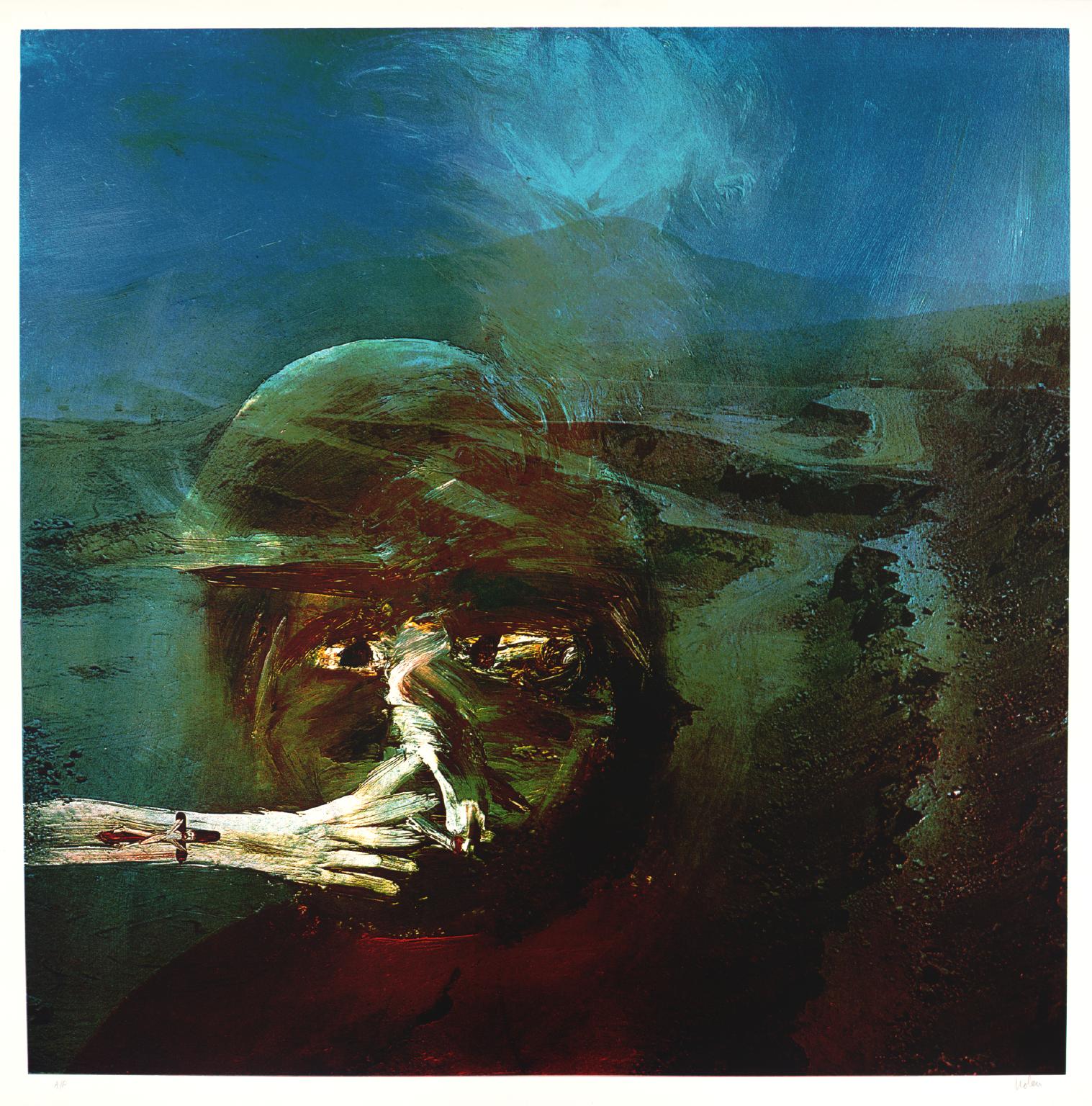 Landscape - Miner Smoking