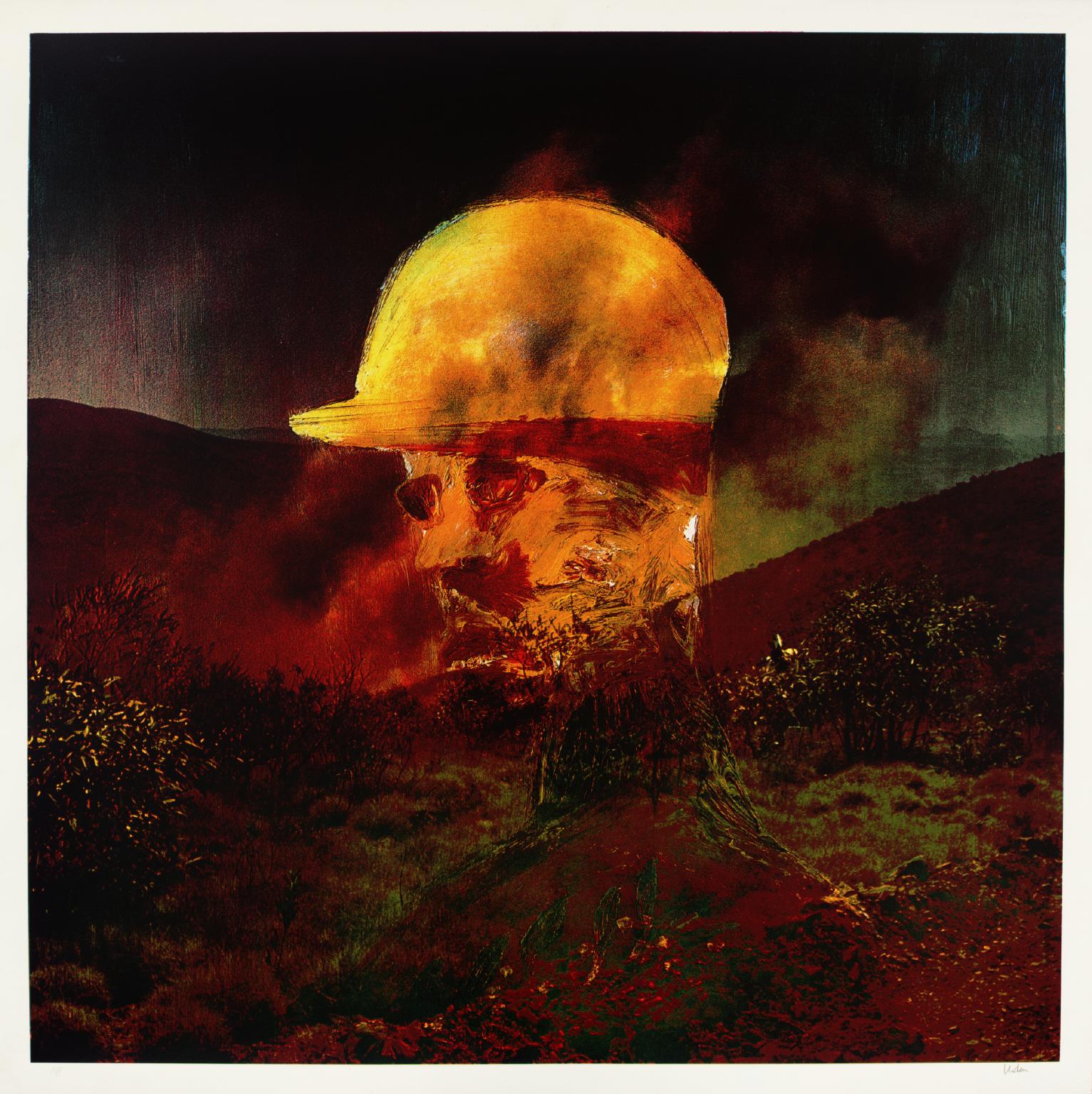 Landscape - Miner/Yellow Helmet