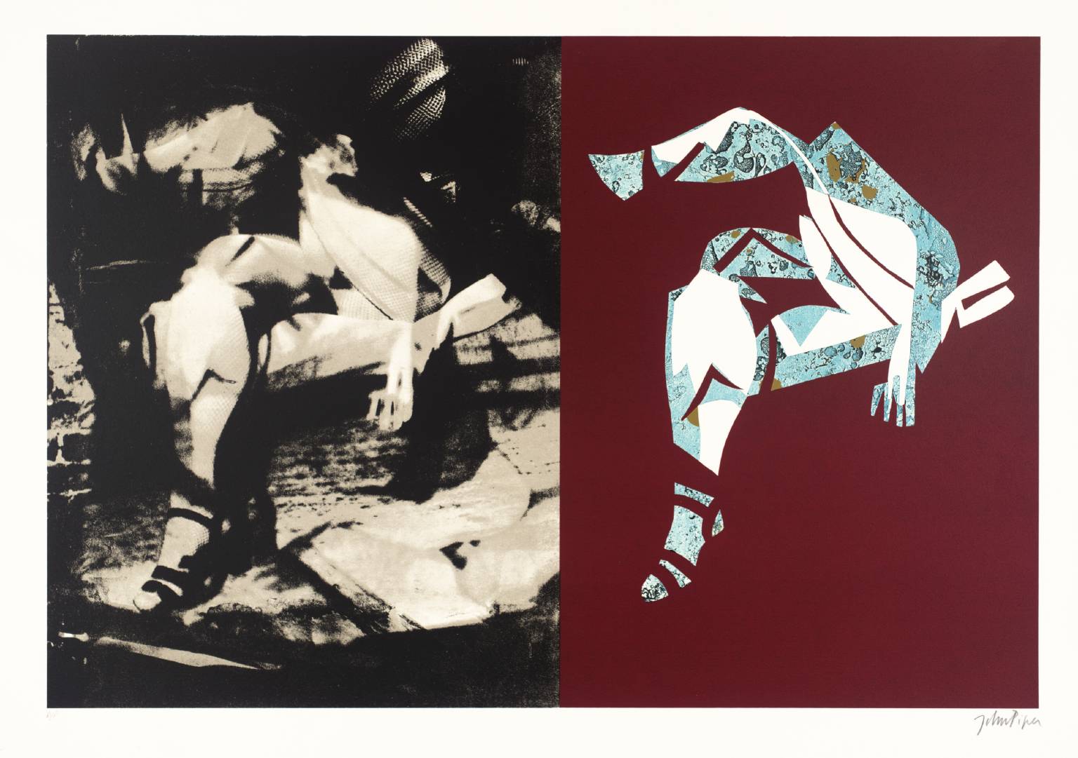 Eye and Camera: Claret and Blue