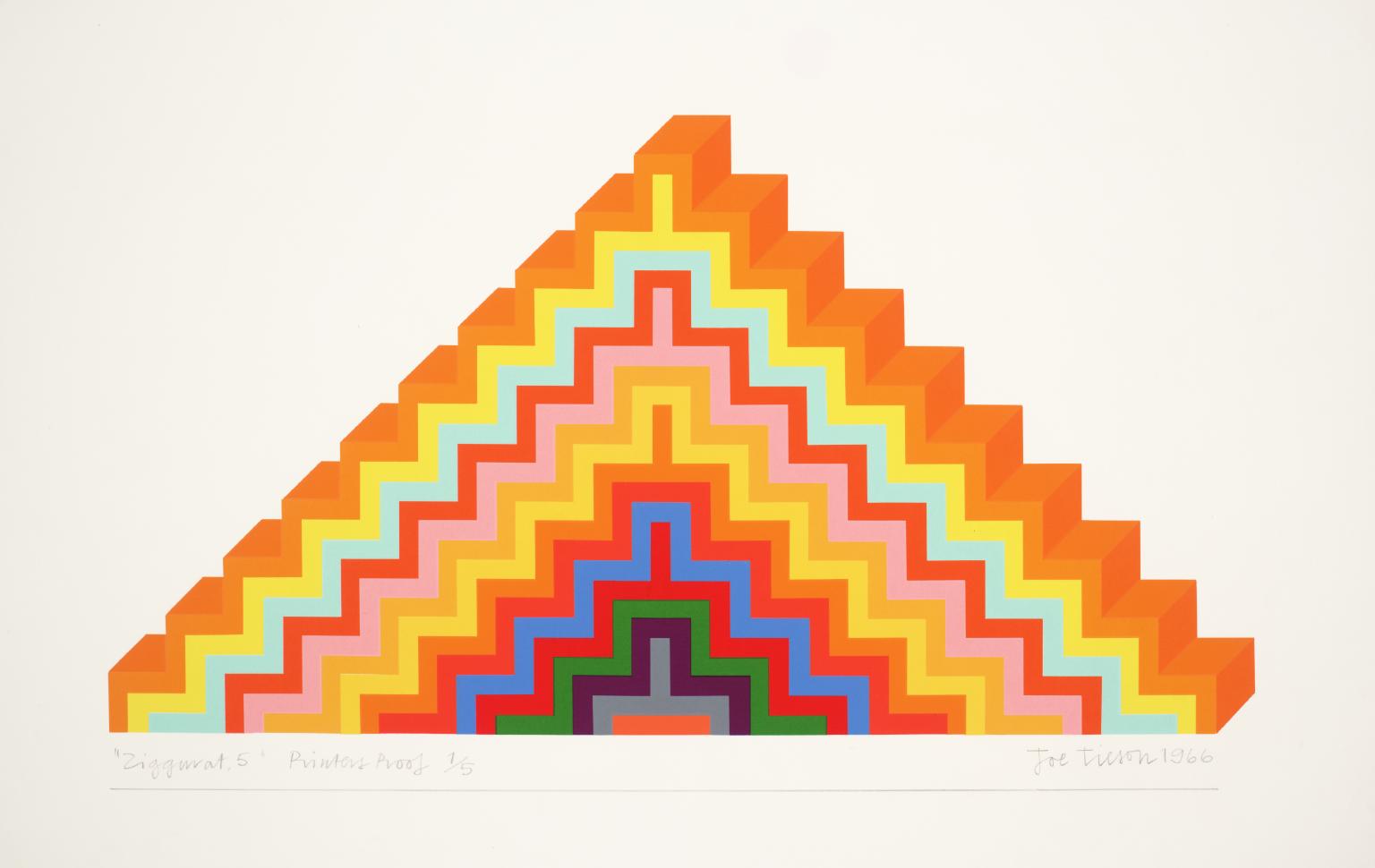 Ziggurat 5', Joe Tilson, 1966 | Tate
