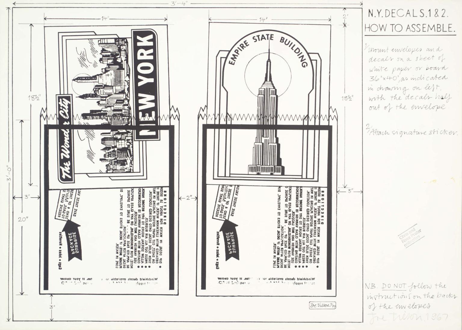 New York Decals 1 and 2