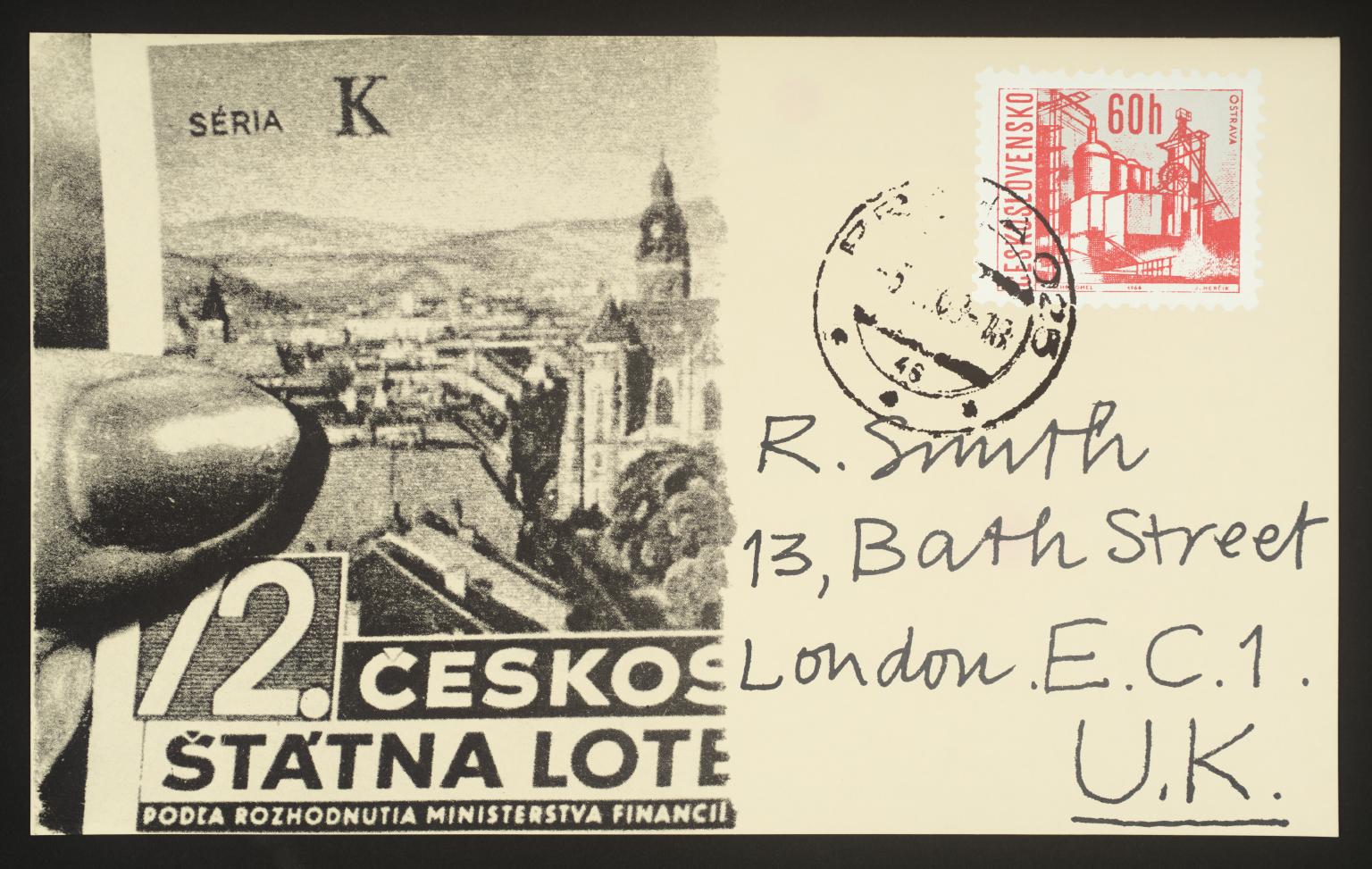 P - Prague Postcard