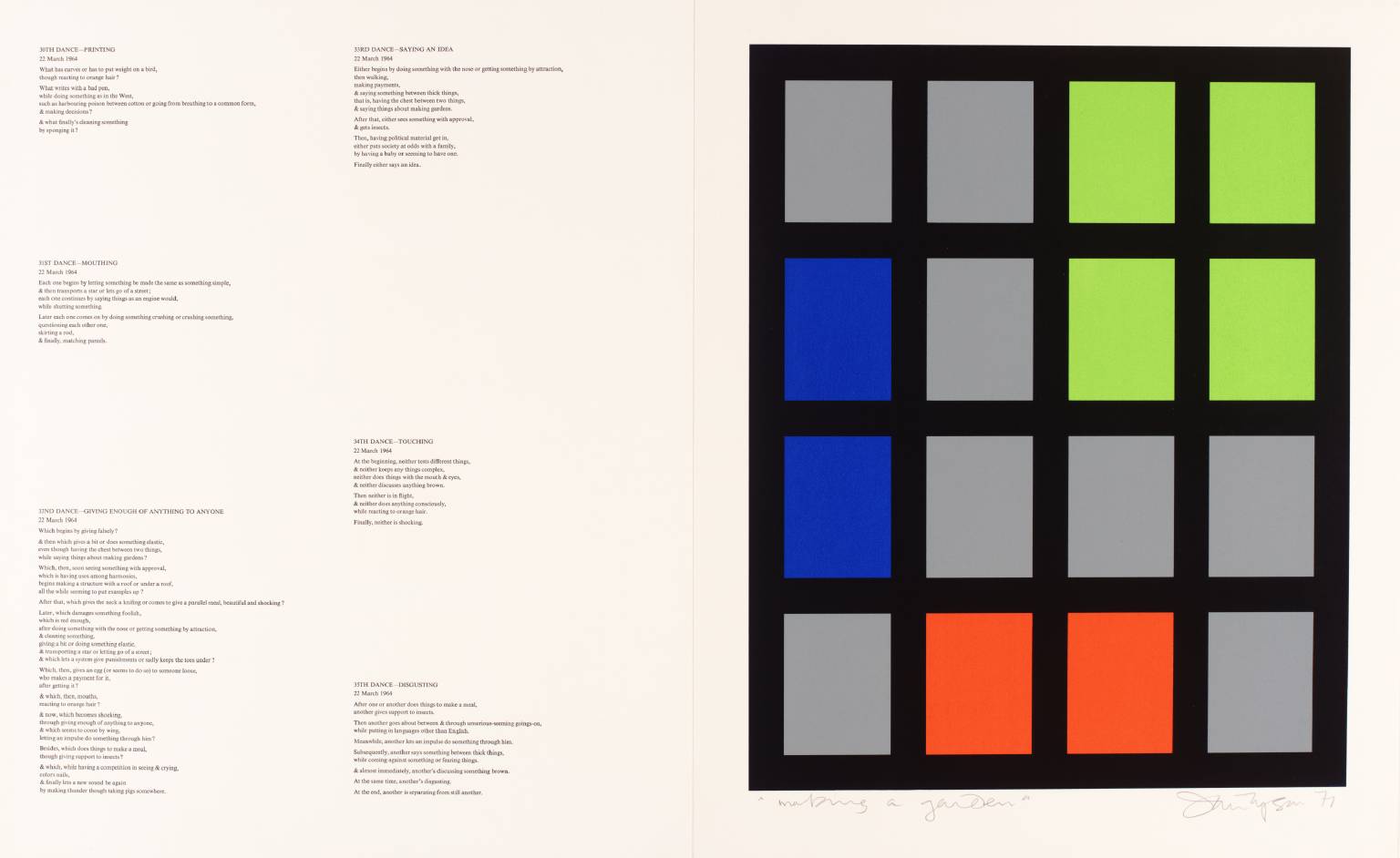 Making a Garden [illustration for ‘Folio 6, Dances 30-35’]