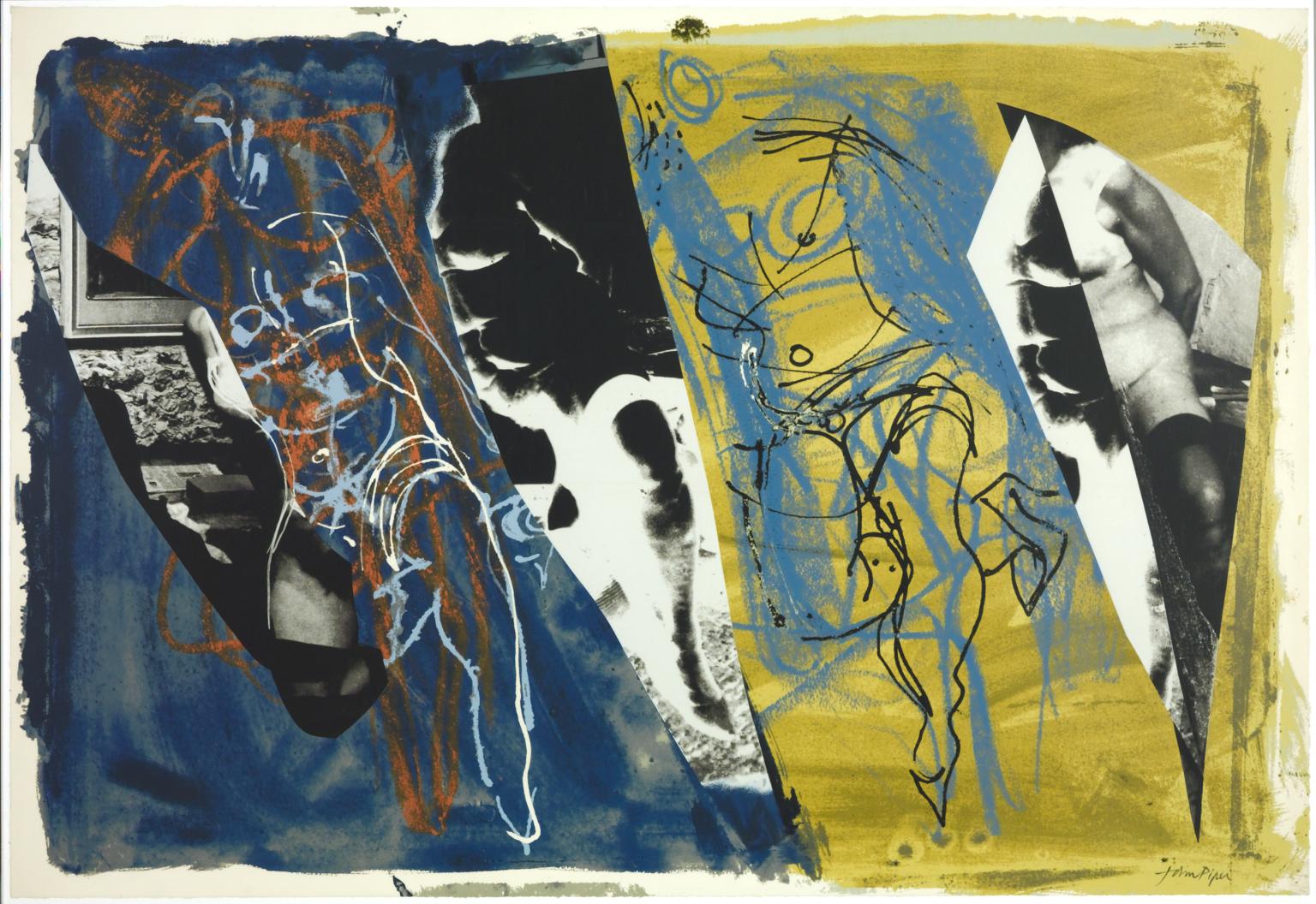 Eye and Camera: Blue to Ochre