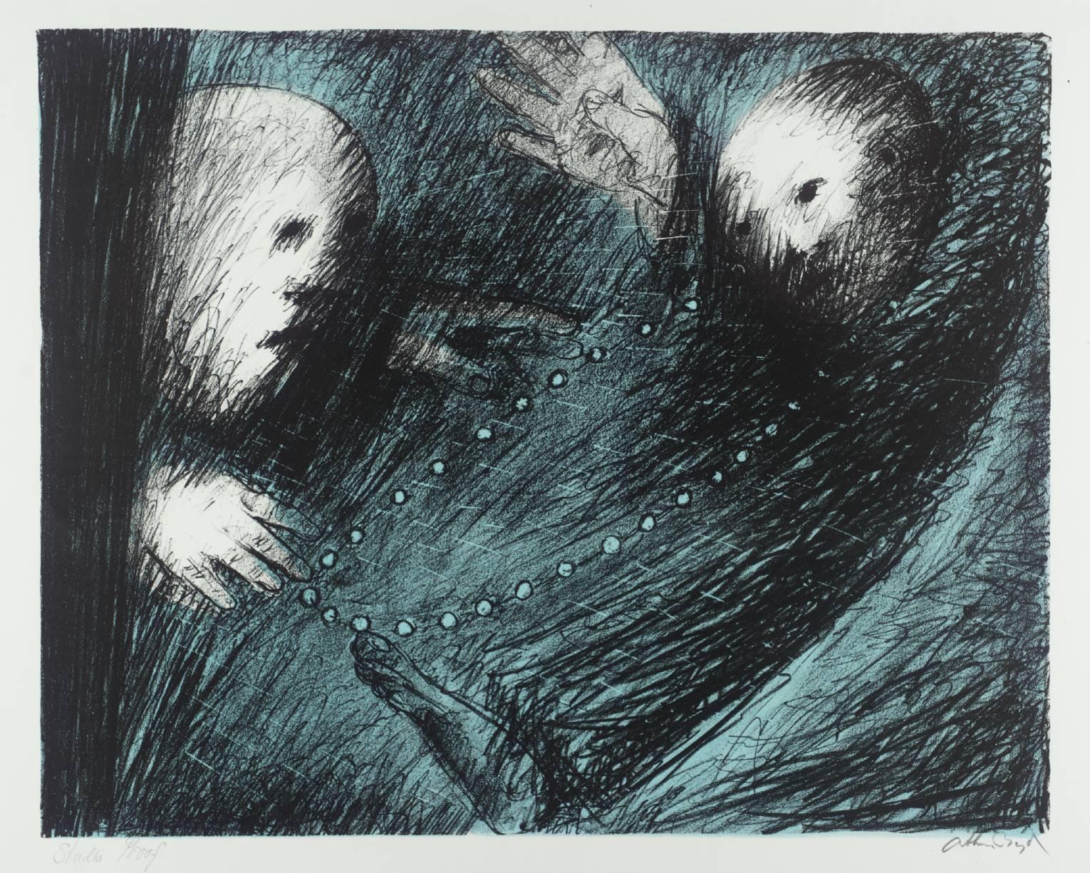 St Francis Taking the Rosary