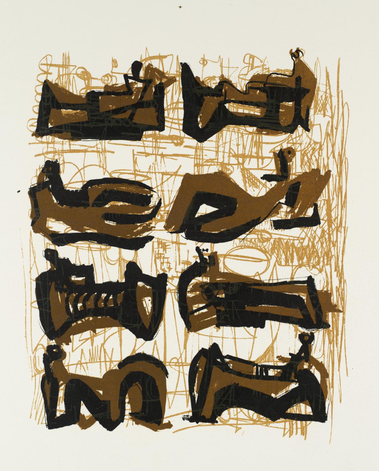 Eight Reclining Figures