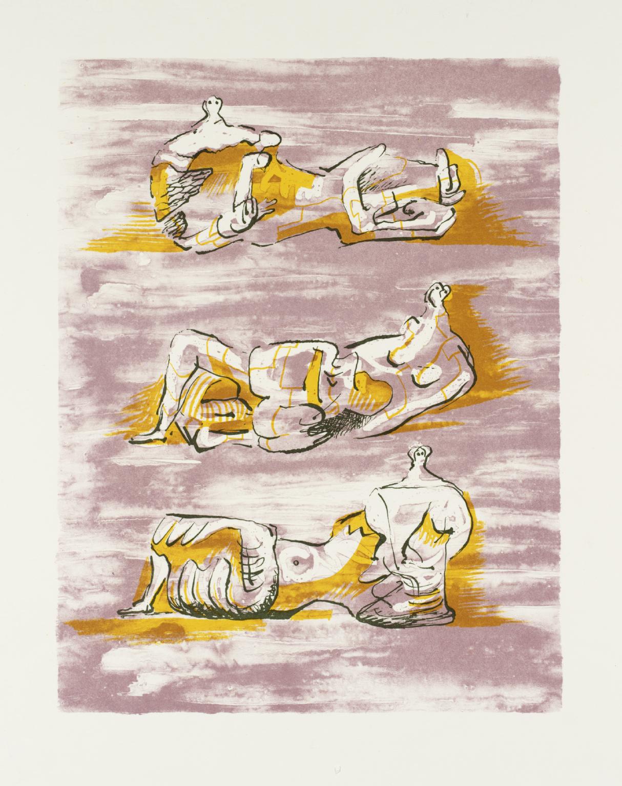 Three Reclining Figures