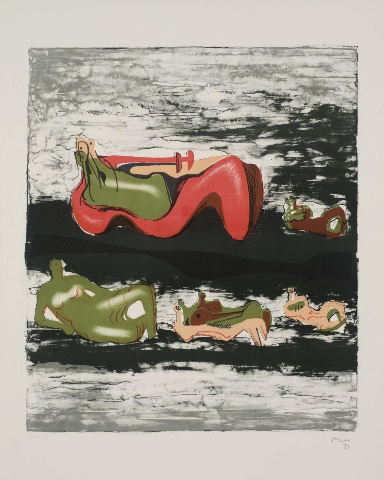 Group of Reclining Figures