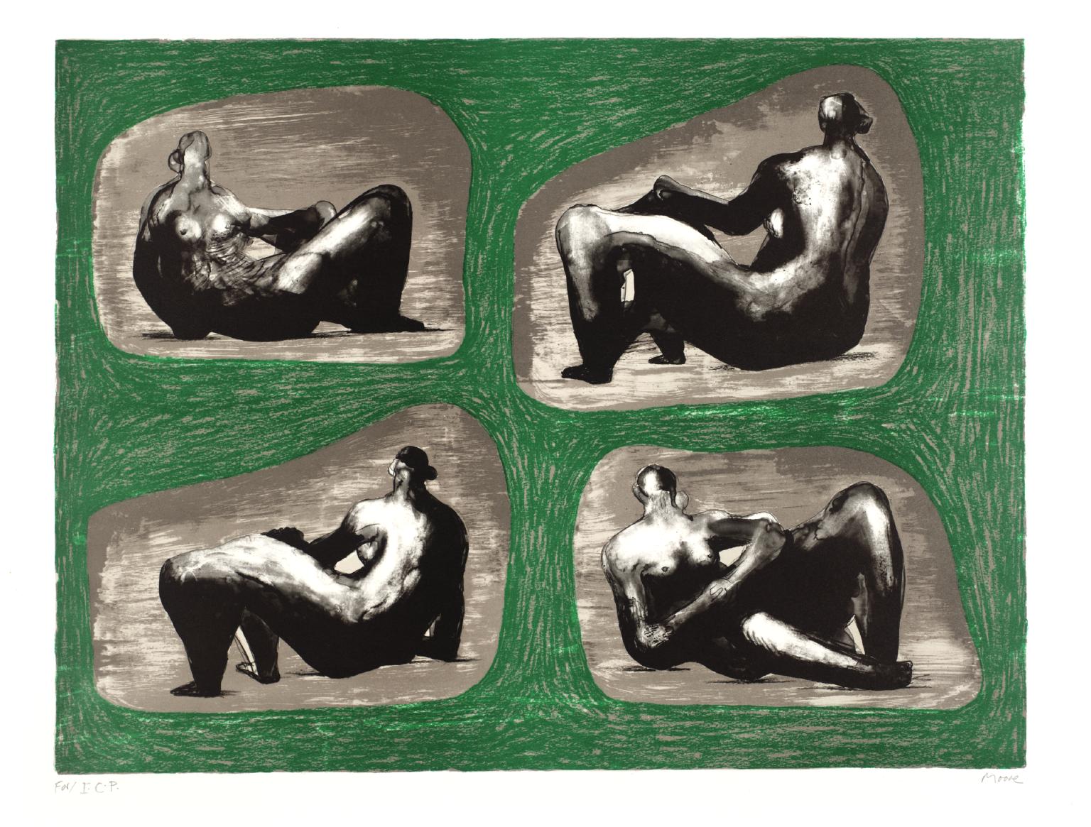 Four Reclining Figures: Caves