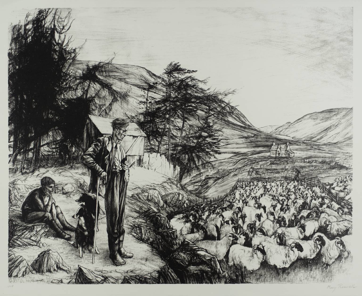 The Boy Jesus and the Shepherd