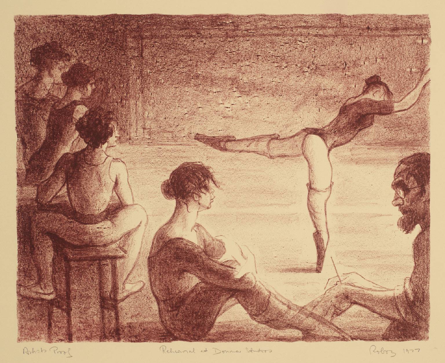 Rehearsal at Donmar Studios