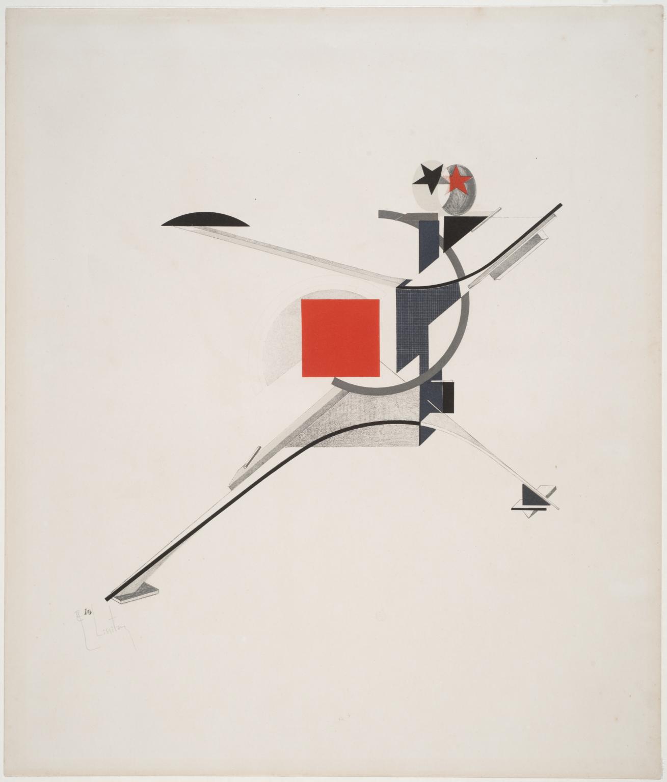 10. New Man', El Lissitzky, 1923 | Tate