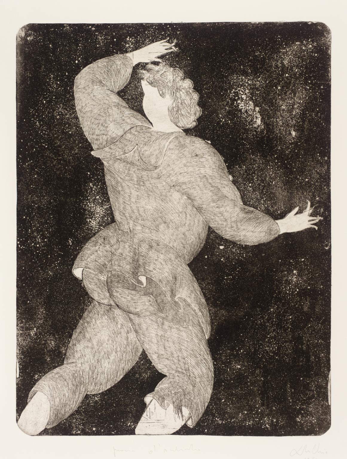 Running Boy with Strange Fingers