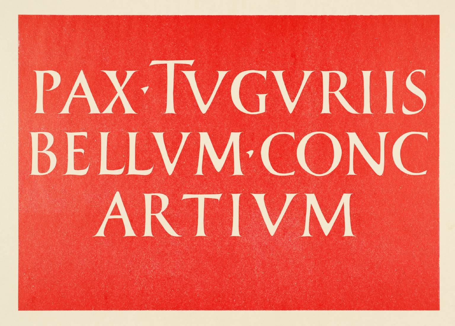 Peace to the Cottages - War to the Arts Council