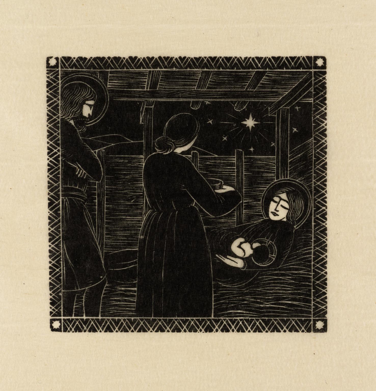 Nativity with Midwife