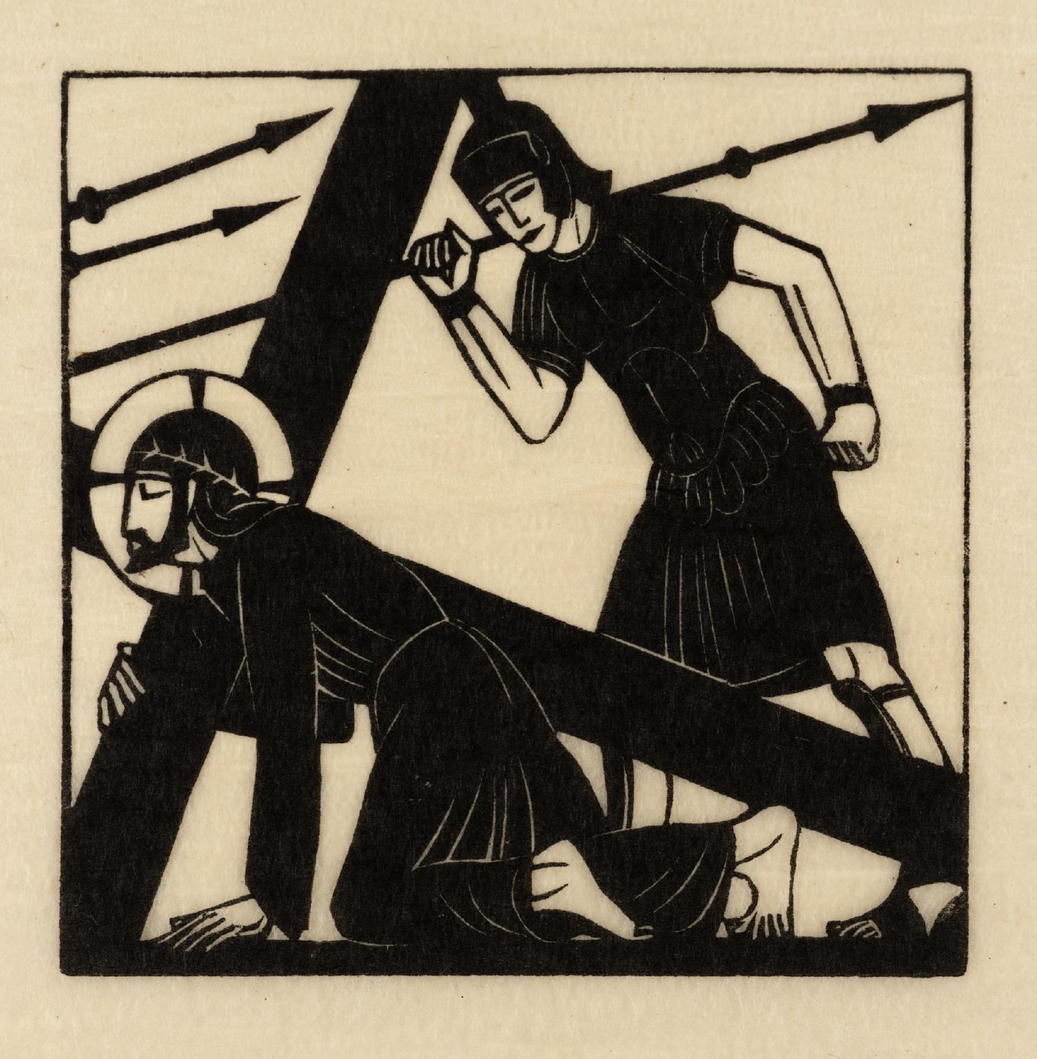 Jesus Falls the First Time