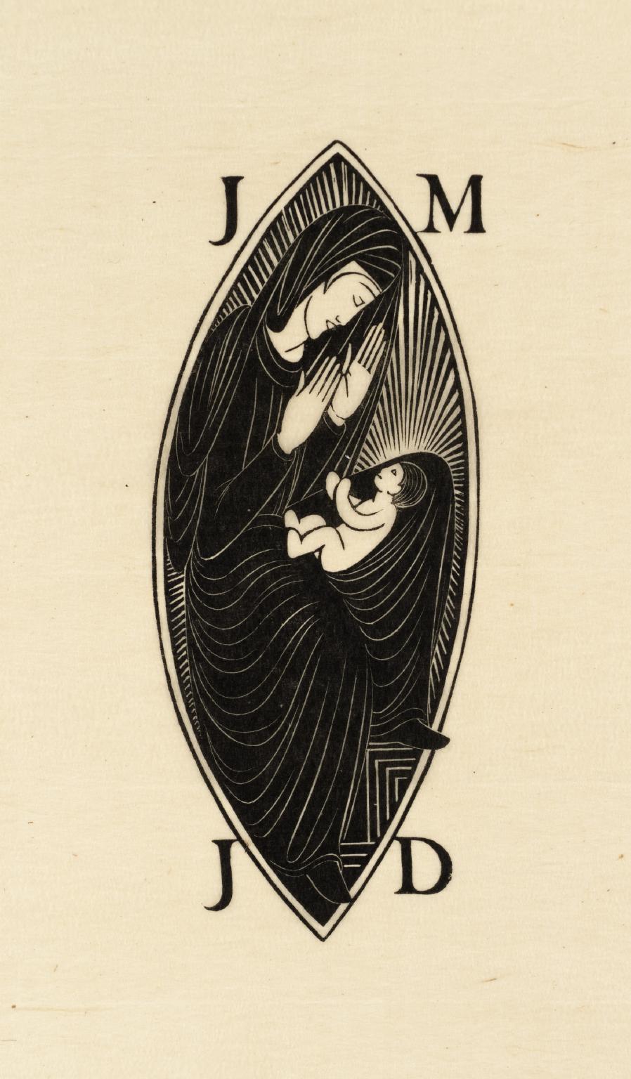 Madonna & Child in Vesica