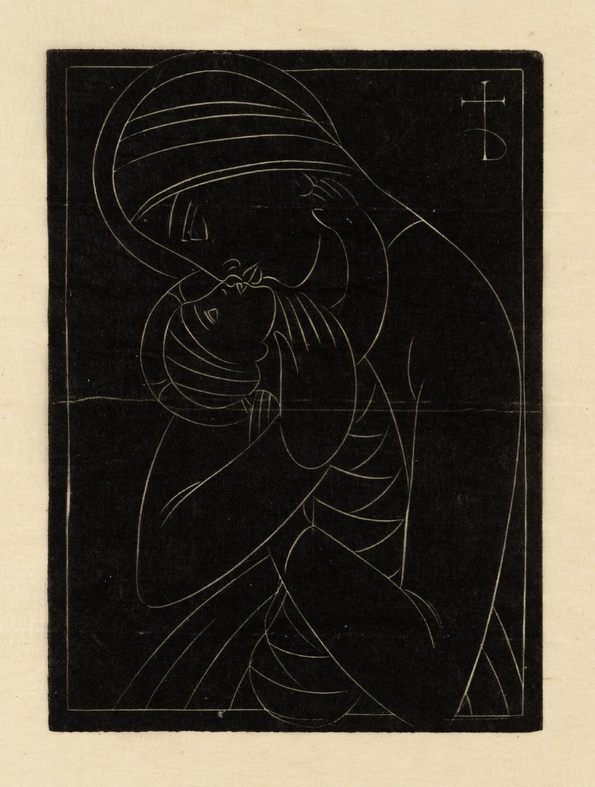 Christmas Card: Madonna & Child