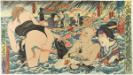 Masami Teraoka, ‘Kunisada Eclipsed’ 1993