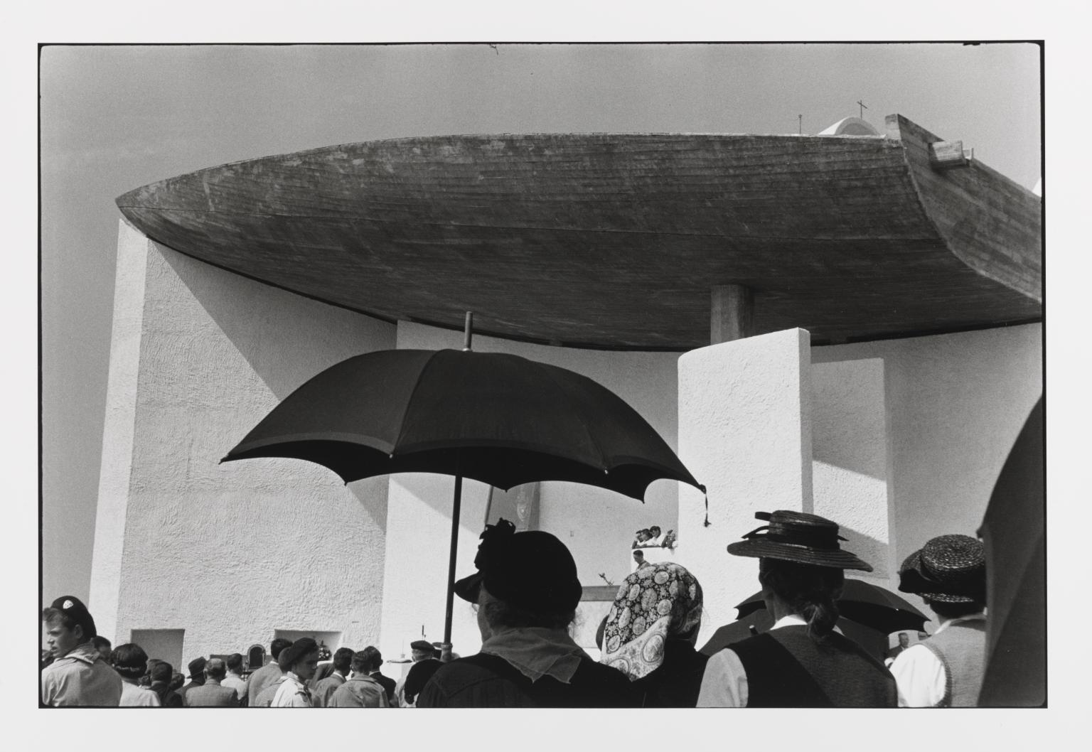 Inauguration of the Chapel of Notre-Dame du Haut, France, 1955