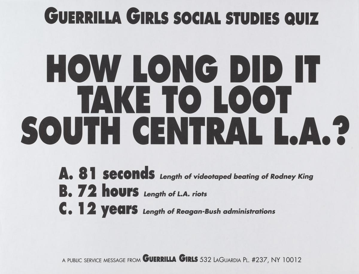 P15244: How Long Did It Take to Loot South Central L.A.?