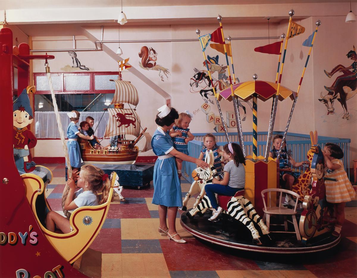 'Butlin's Ayr, A Corner of the Children's Playroom', Elmar Ludwig 