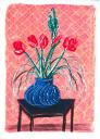 ‘Amaryllis in Vase‘, David Hockney, 1984 | Tate