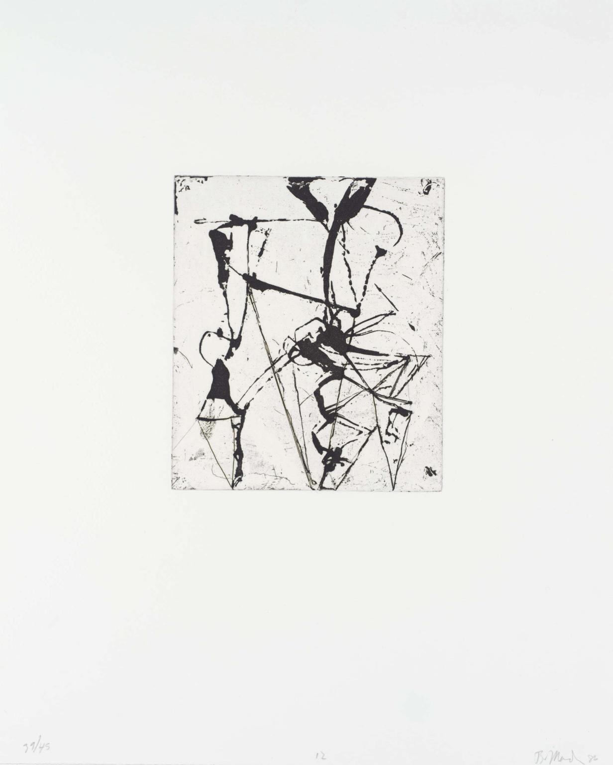 brice marden drawings