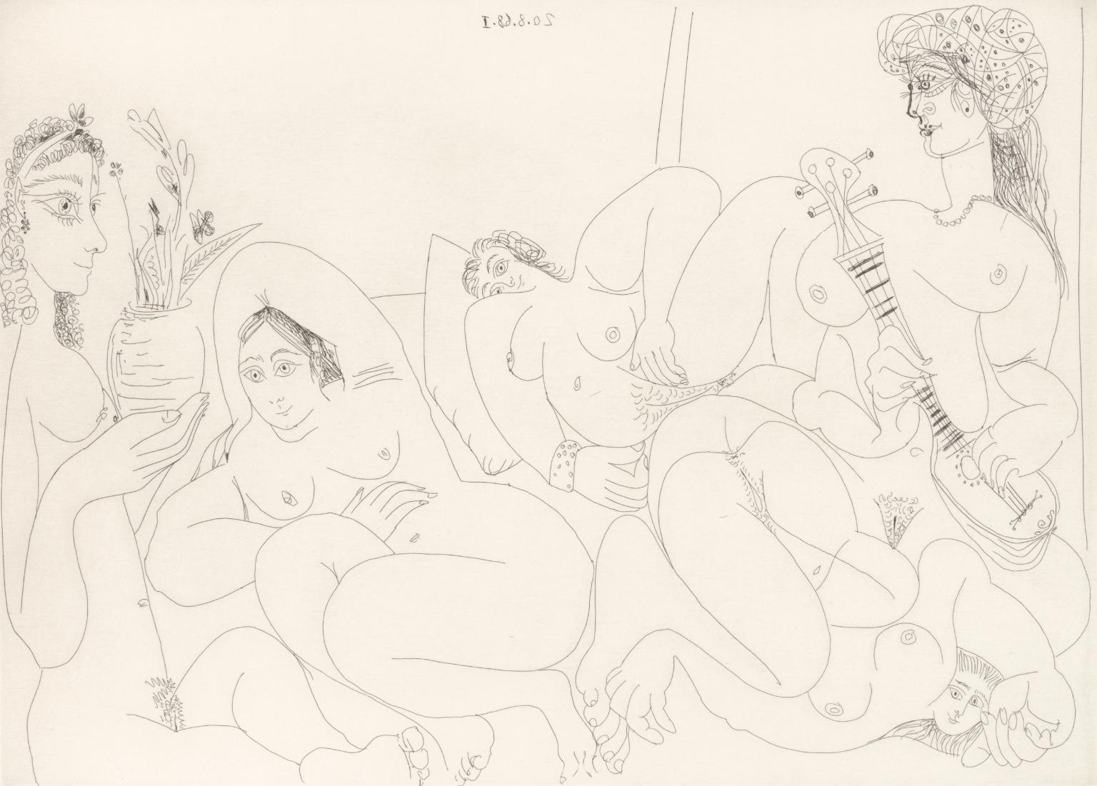 Etching 20 August 1968 I (L.289)