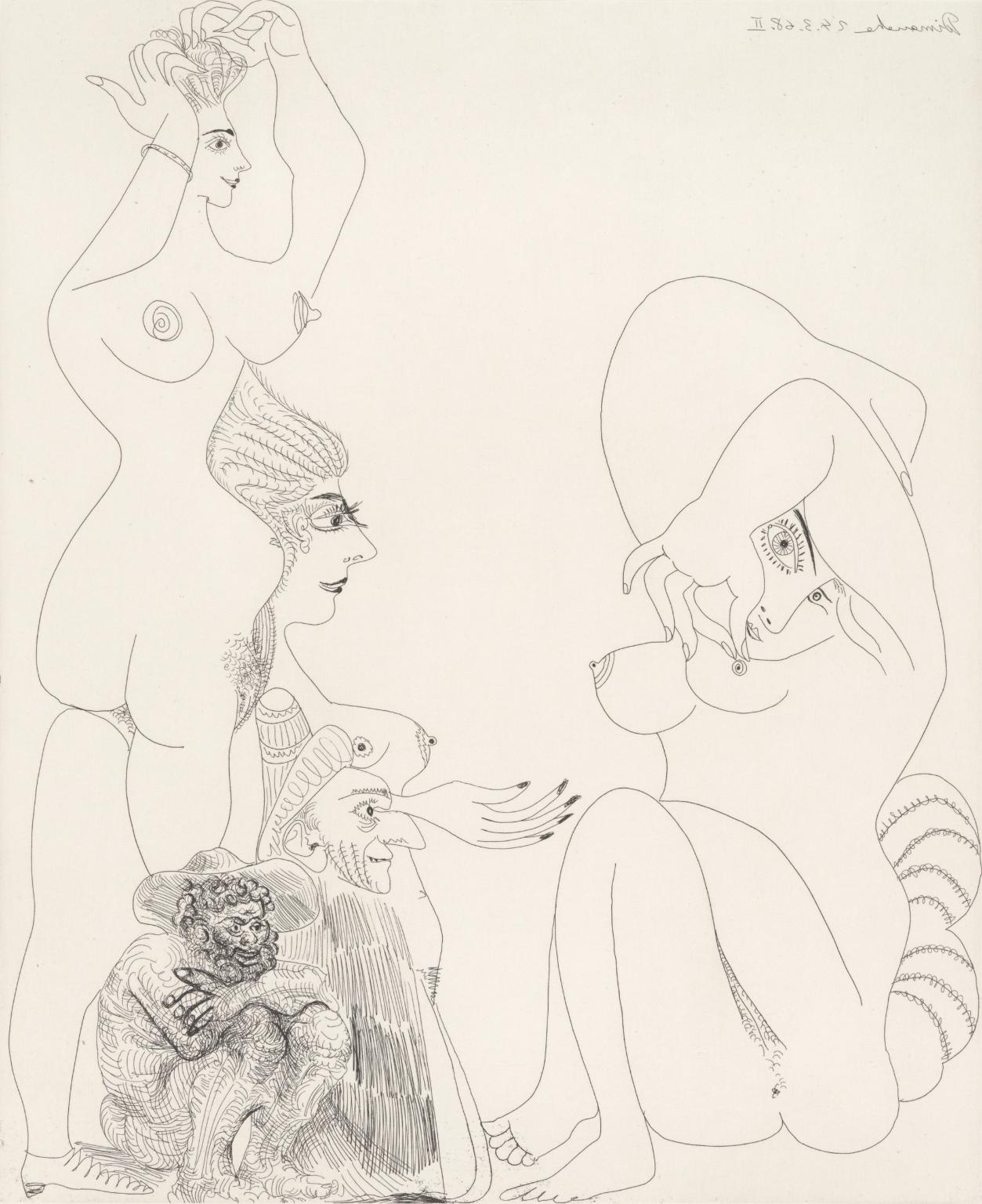 Etching 24 March 1968 II (L.6)