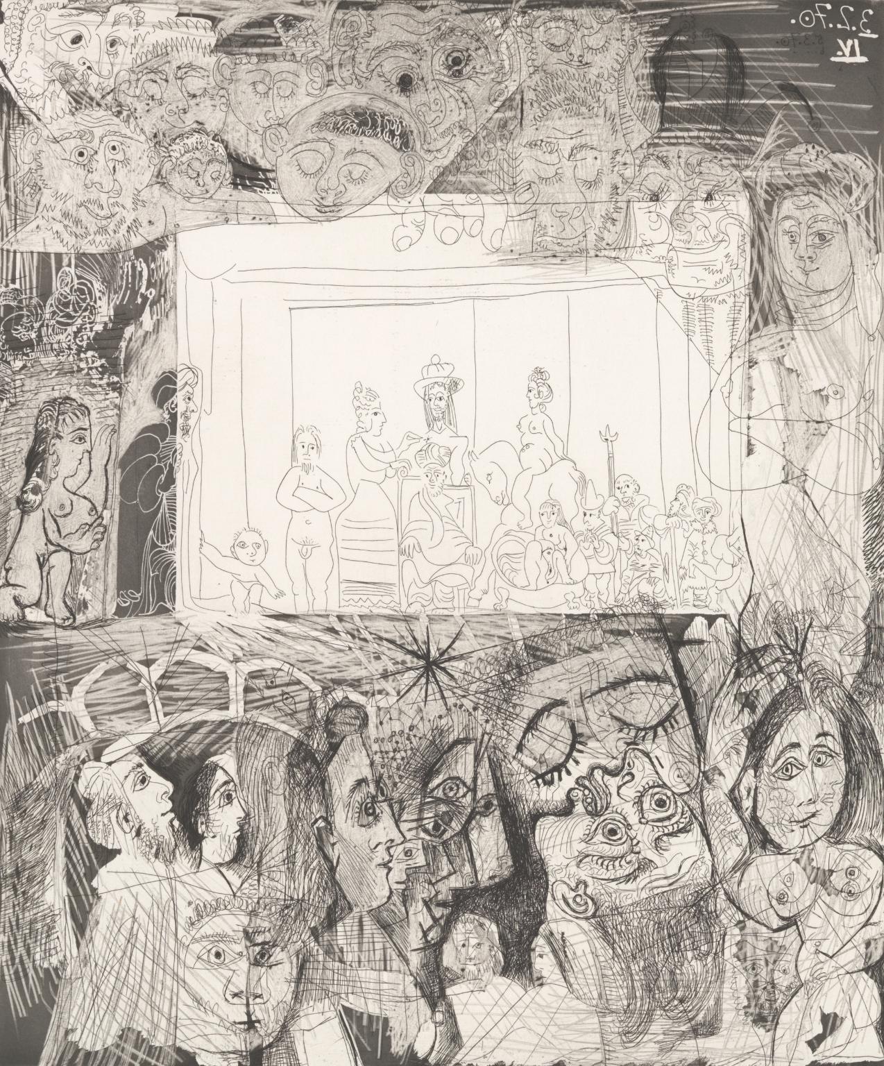 Etching: 3 February 1970 IV (5, 6 March 1970) (L.10)