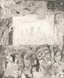 Etching: 3 February 1970 IV (5, 6 March 1970) (L.10)