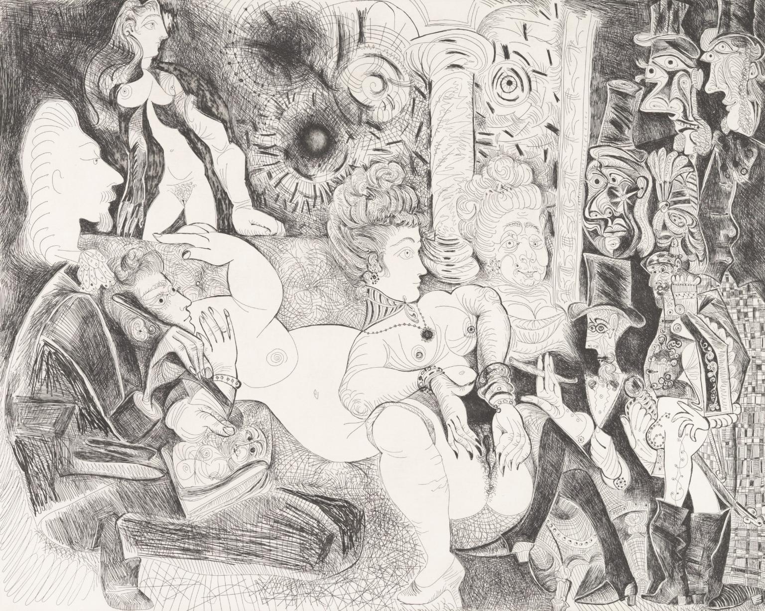 Etching: 11, 28 February 1970 3, 16, 30 March 1970 (L.13)