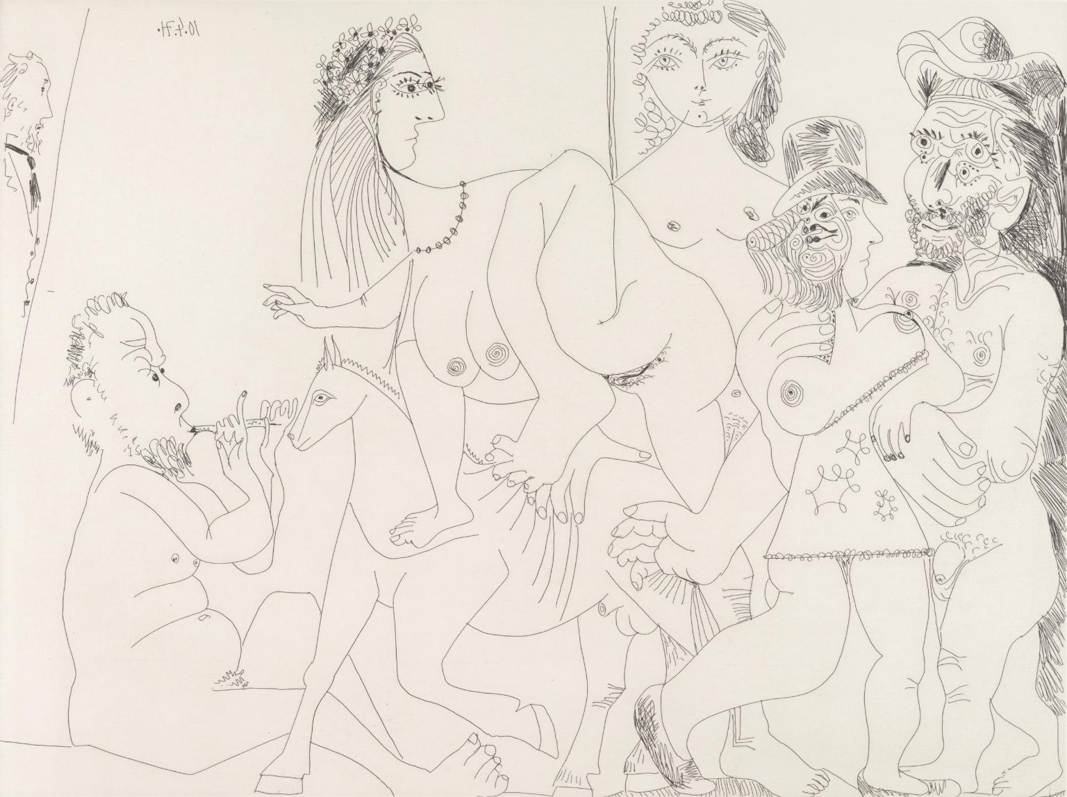 Etching: 10 April 1971 (L.112)