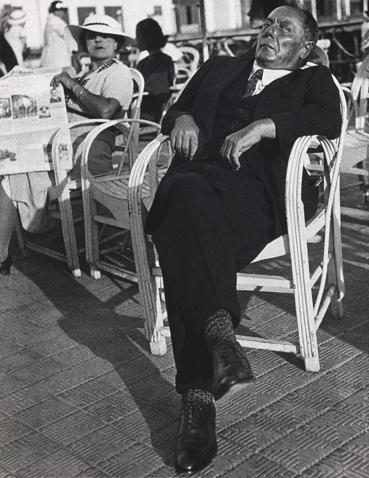 French gambler, Promenade des Anglais, Riviera', Lisette Model