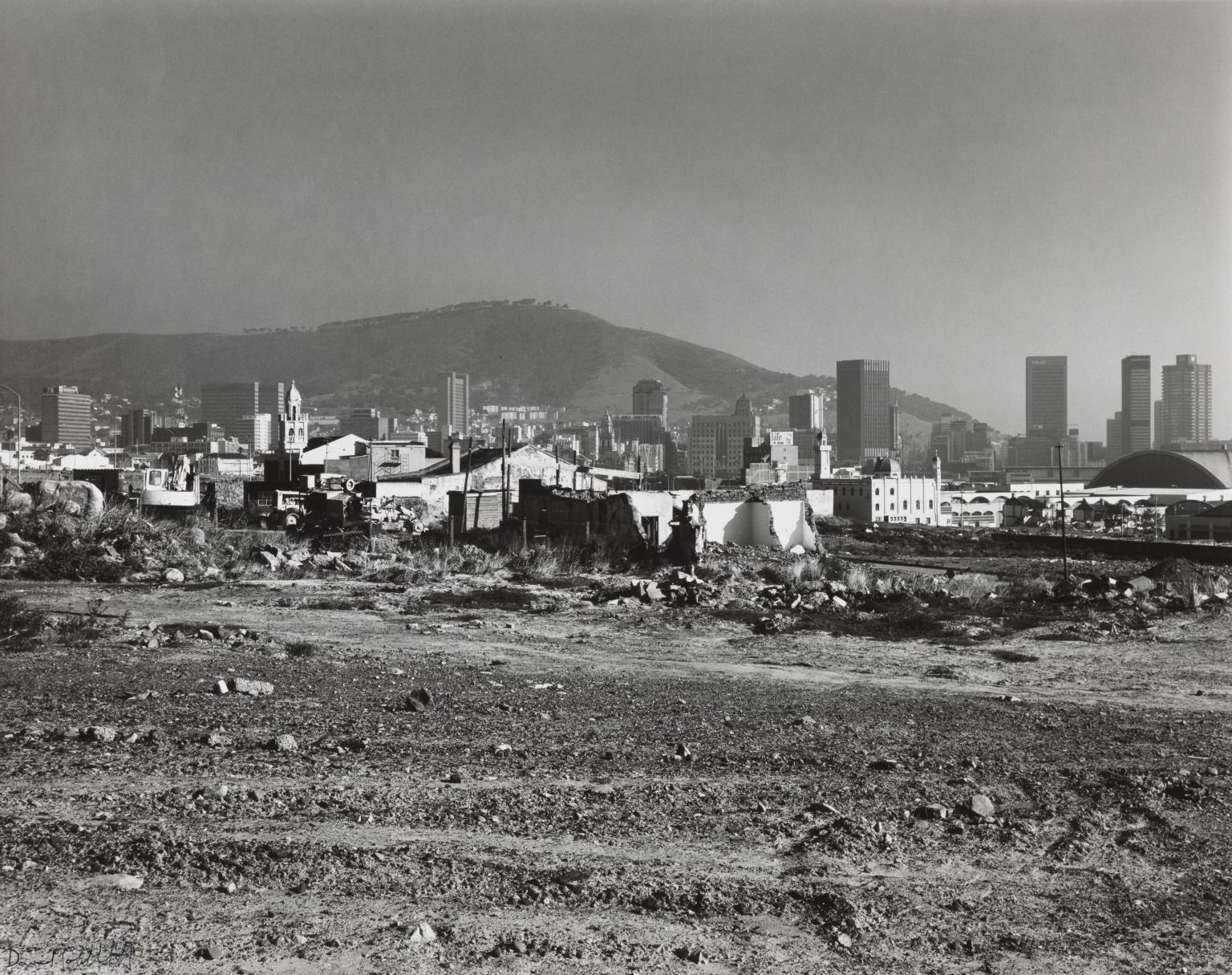 P80494: The destruction of District Six under the Group Areas Act. Cape Town, Cape. 5 May 1982