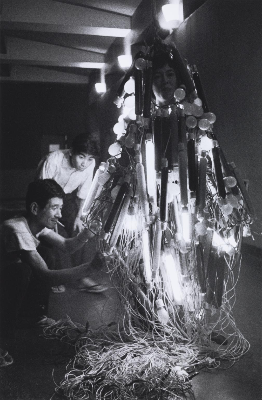 P82297: Tanaka Atsuko, Electric Dress, 2nd Gutai Exhibition