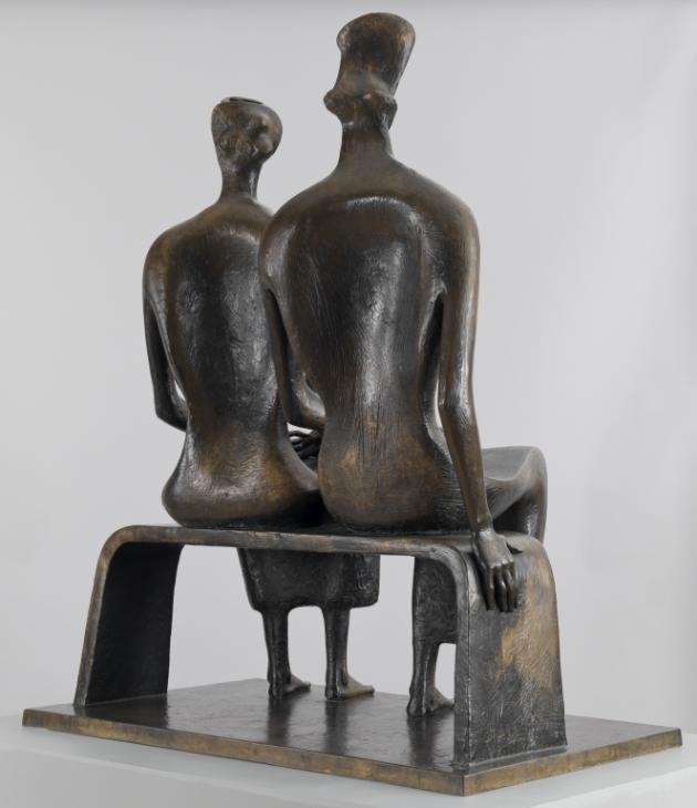 King and Queen – Works – Henry Moore Artwork Catalogue