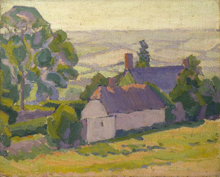 Robert Bevan, ‘Haze over the Valley’ c.1913