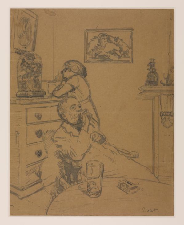 Walter Richard Sickert, ‘Study for 'Ennui'’ 1913-14
