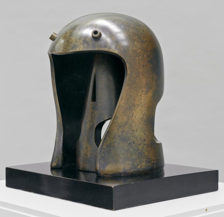 Henry Moore OM, CH, ‘Helmet Head No.1’ 1950, cast 1960