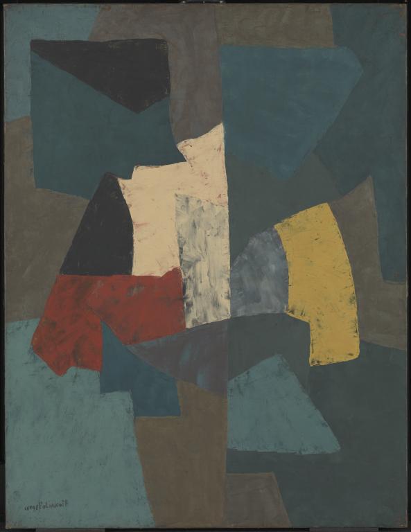 Abstract Composition', Serge Poliakoff, 1954 | Tate