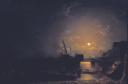 Henry Pether, ‘Greenwich Reach, Moonlight’ exhibited 1854