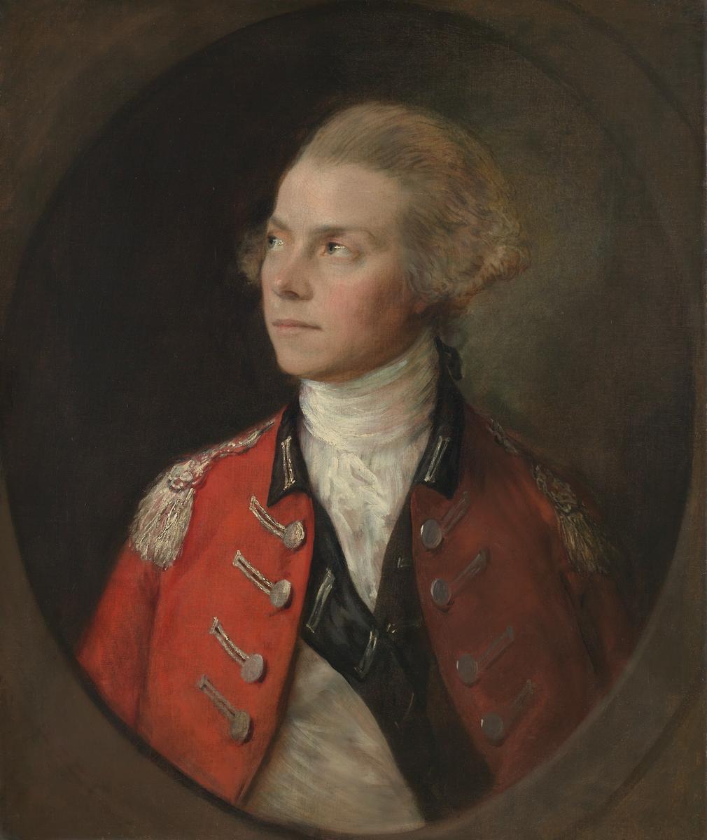 ‘An Officer of the 16th Light Dragoons’, Thomas Gainsborough, c.1765 | Tate