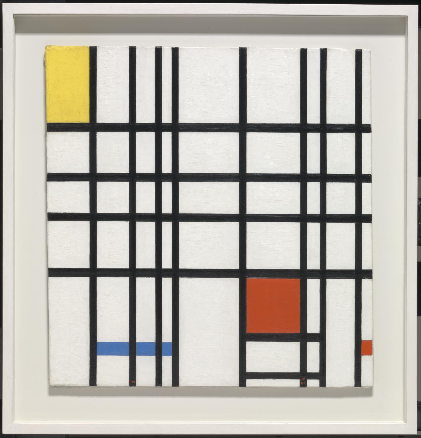 with Yellow, Blue and Piet Mondrian, Tate