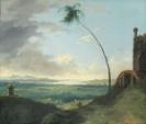 William Hodges, ‘Tomb and Distant View of Rajmahal Hills’ 1782